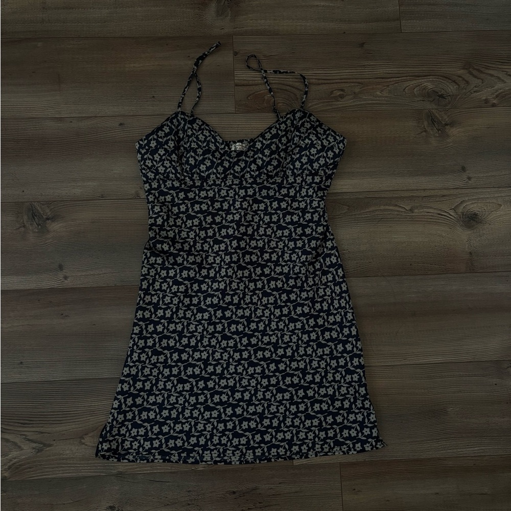 FP Movement by Free People Black and White Mini Dress